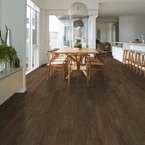 Dining room hardwood flooring | Jabara's