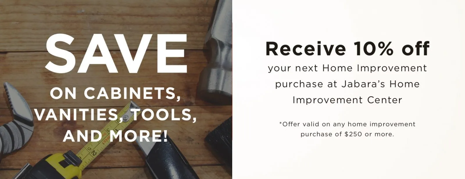 10 % Off | Jabara's